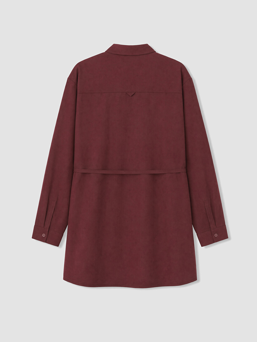 Suede Women's Shirt Tunic-6