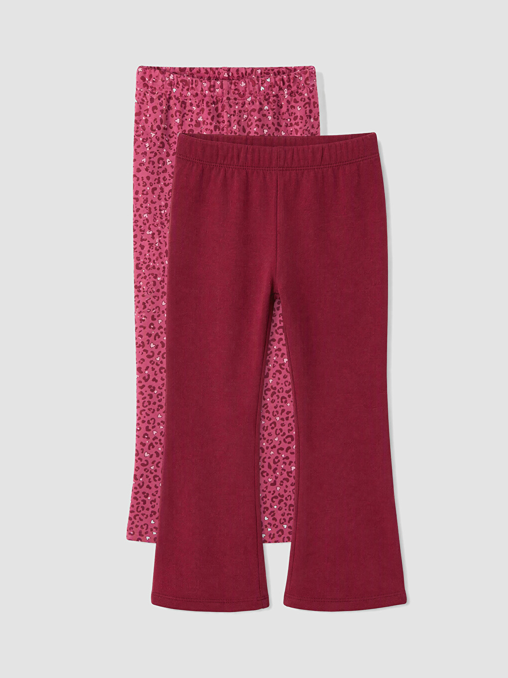 2 Pack Girls' Flare Leggings