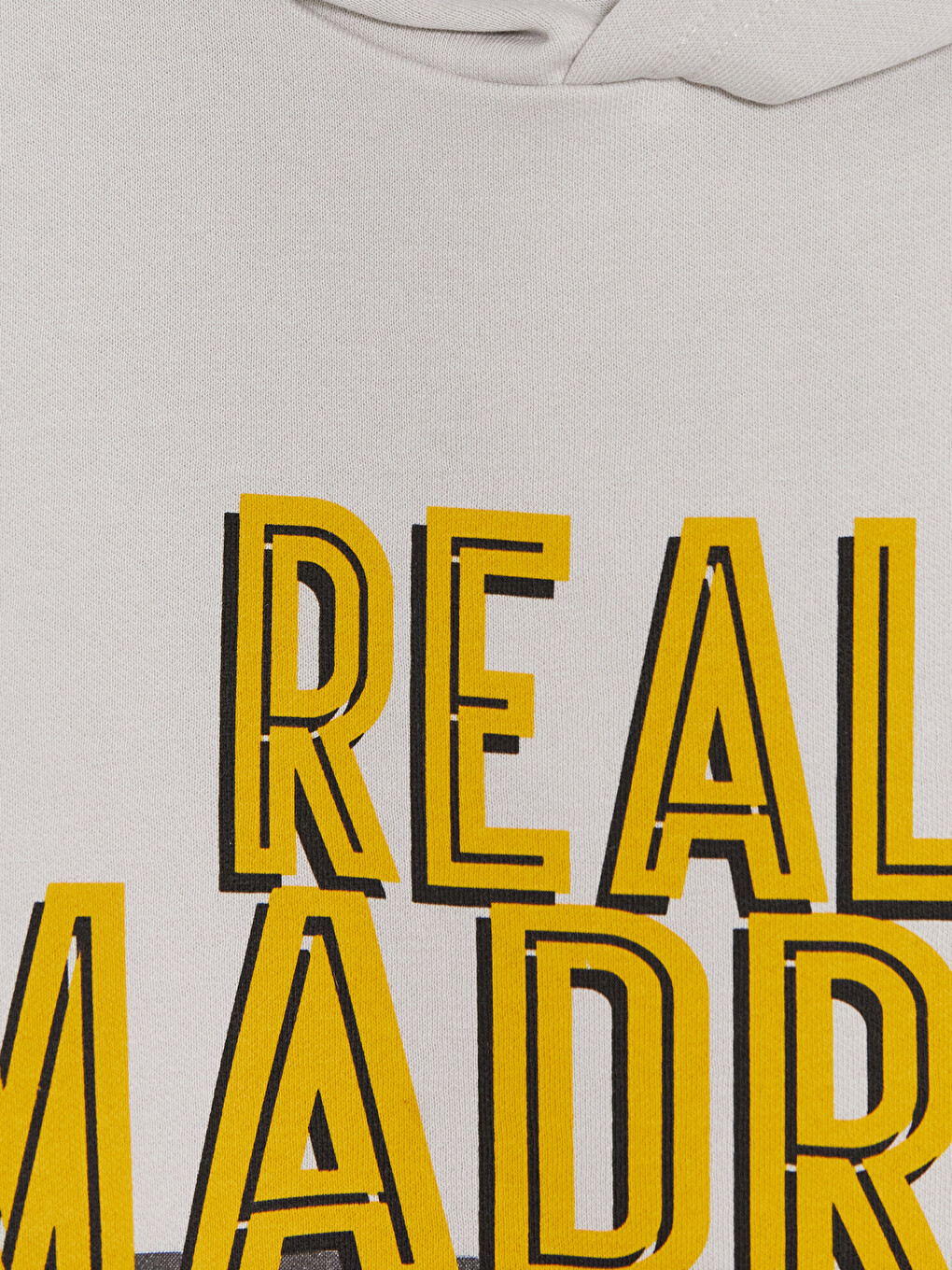 Gri Real Madrid Baskılı Erkek Çocuk Takım-6