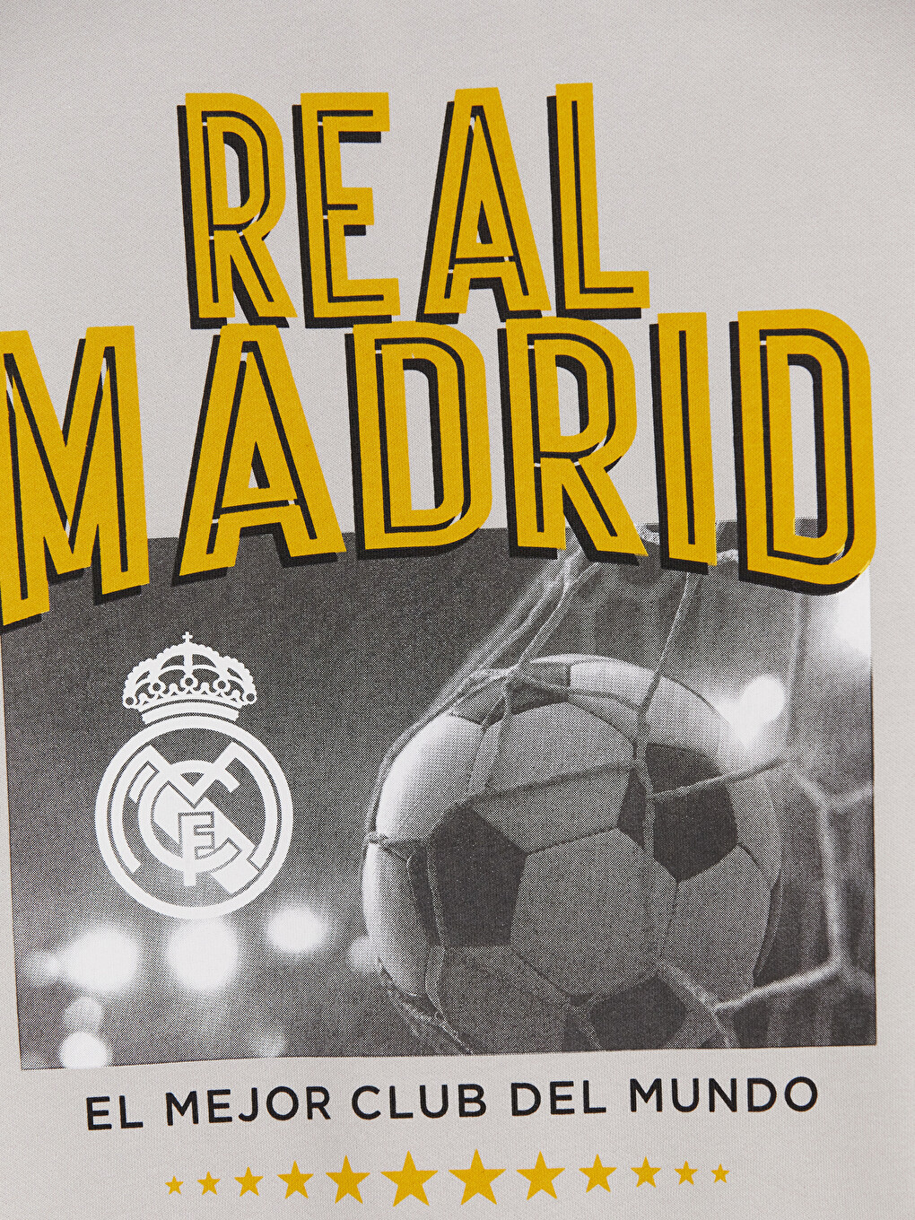 Gri Real Madrid Baskılı Erkek Çocuk Takım-7