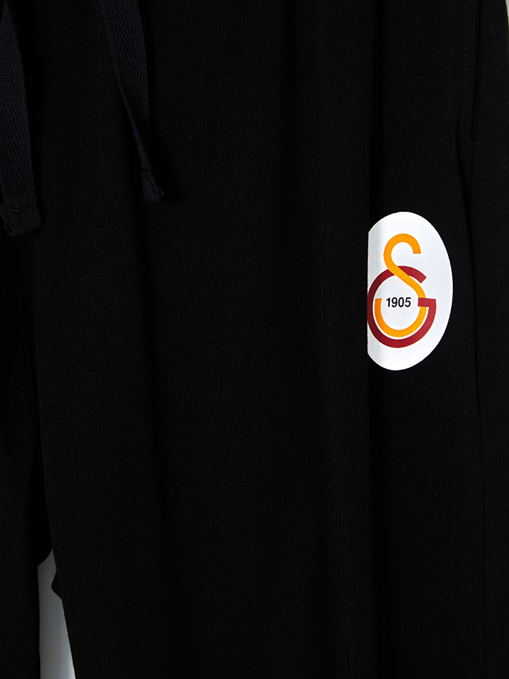 Kırmızı Galatasaray Baskılı Erkek Pijama Takımı-5