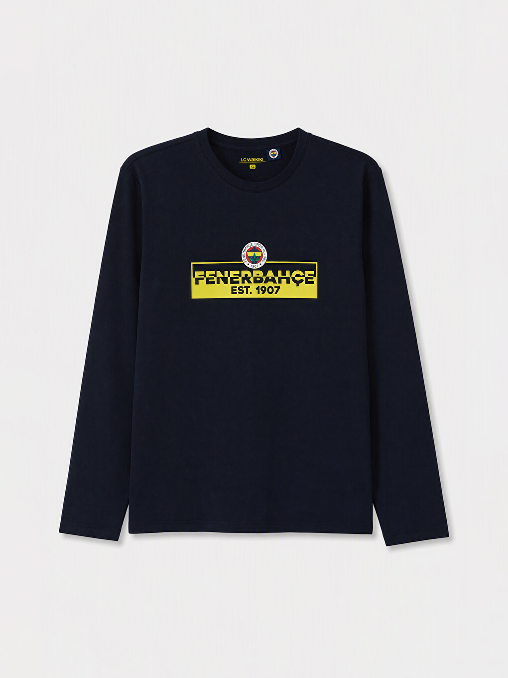 Lacivert Fenerbahçe Baskılı Pijama Takımı-1