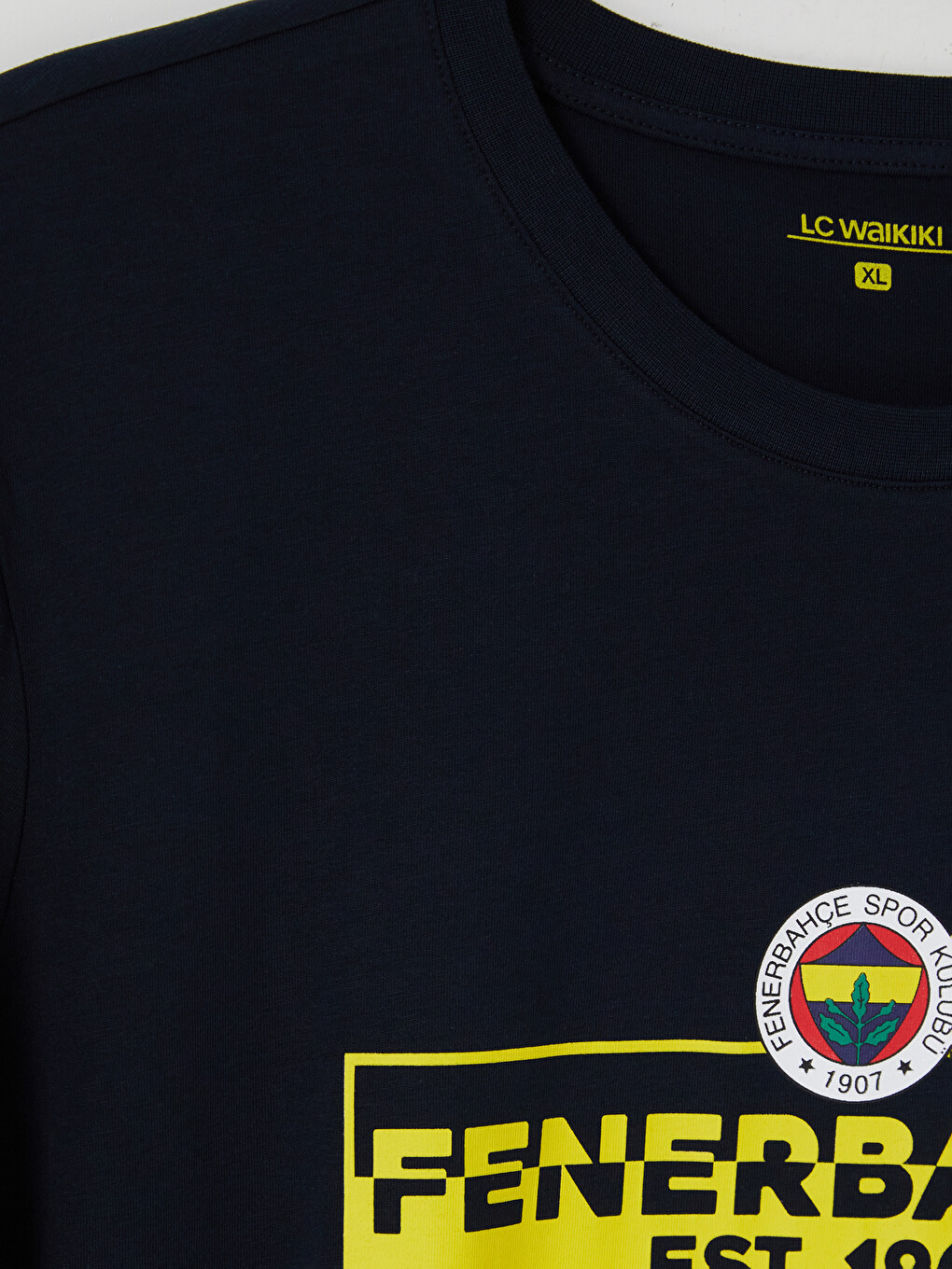 Lacivert Fenerbahçe Baskılı Pijama Takımı-5