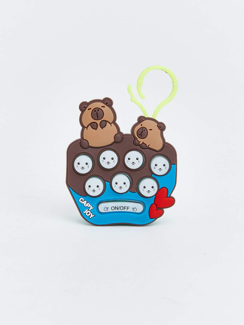 Animal Figured Pop It Keychain