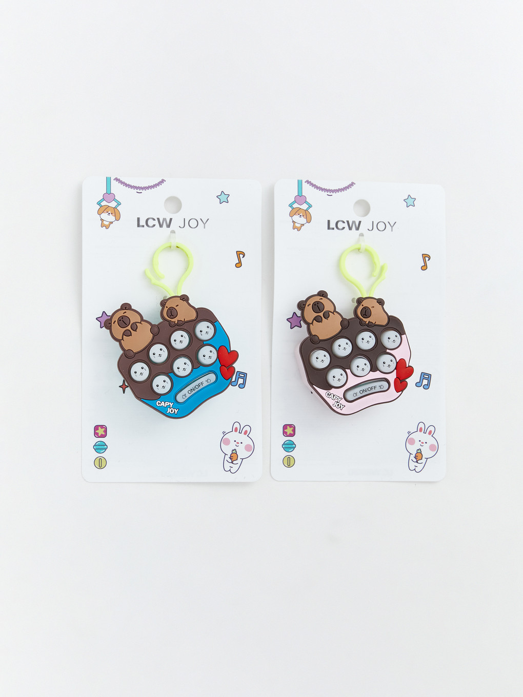Animal Figured Pop It Keychain-2