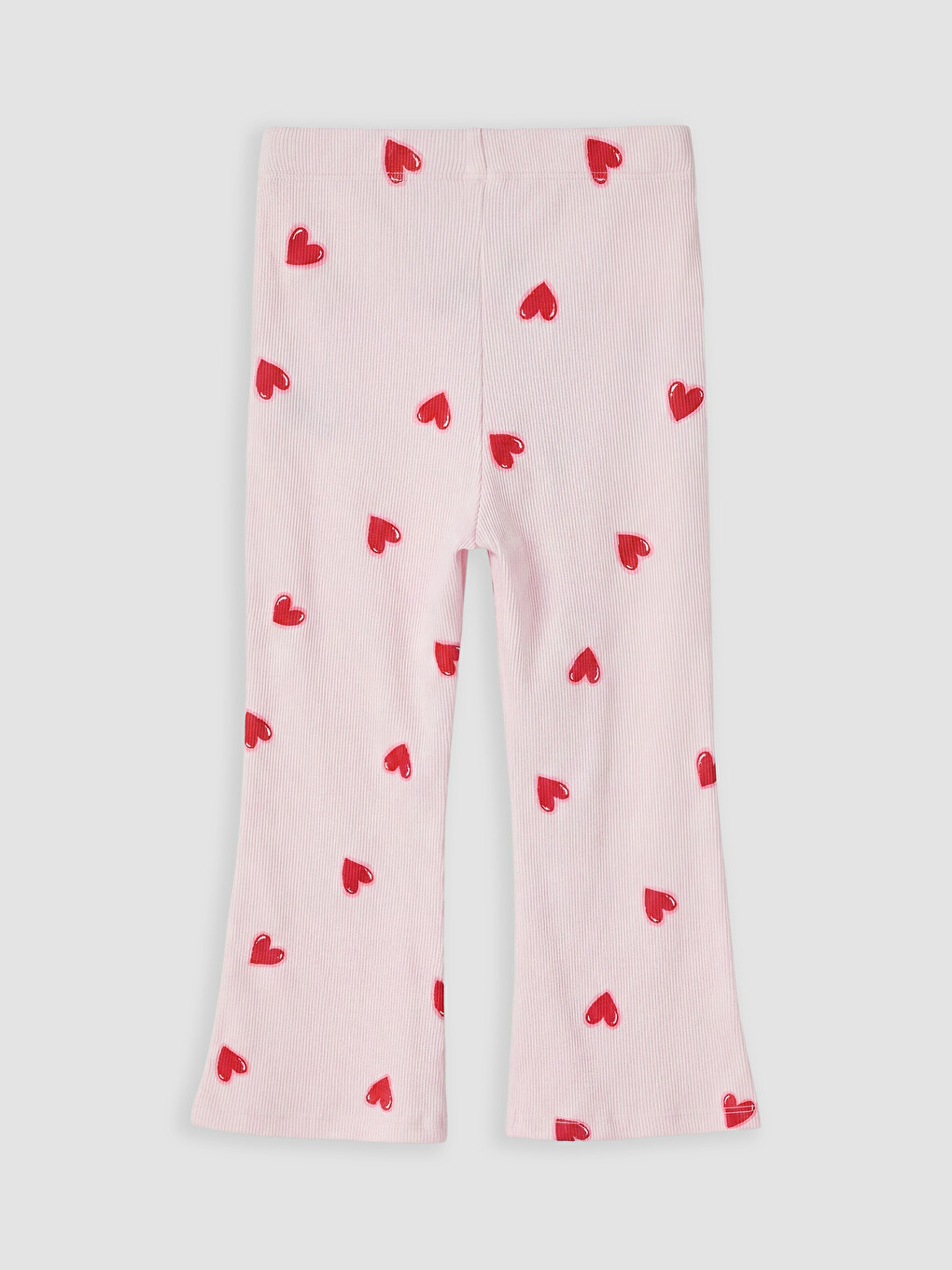 Herzbestickte Mädchen Schlag-pyjama-hose-1