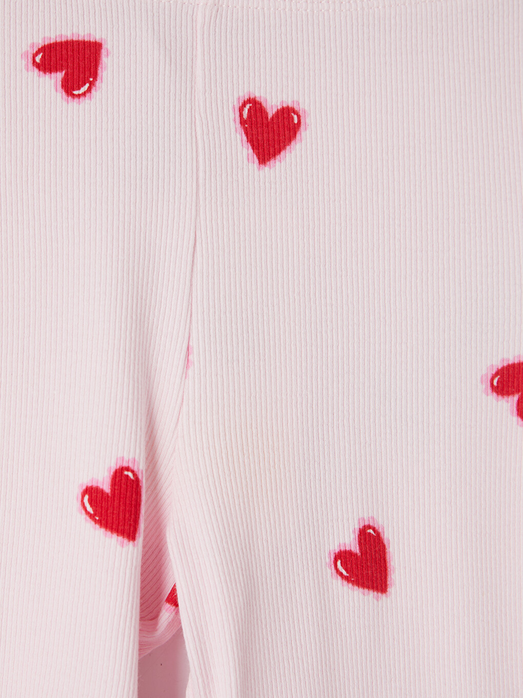 Herzbestickte Mädchen Schlag-pyjama-hose-2