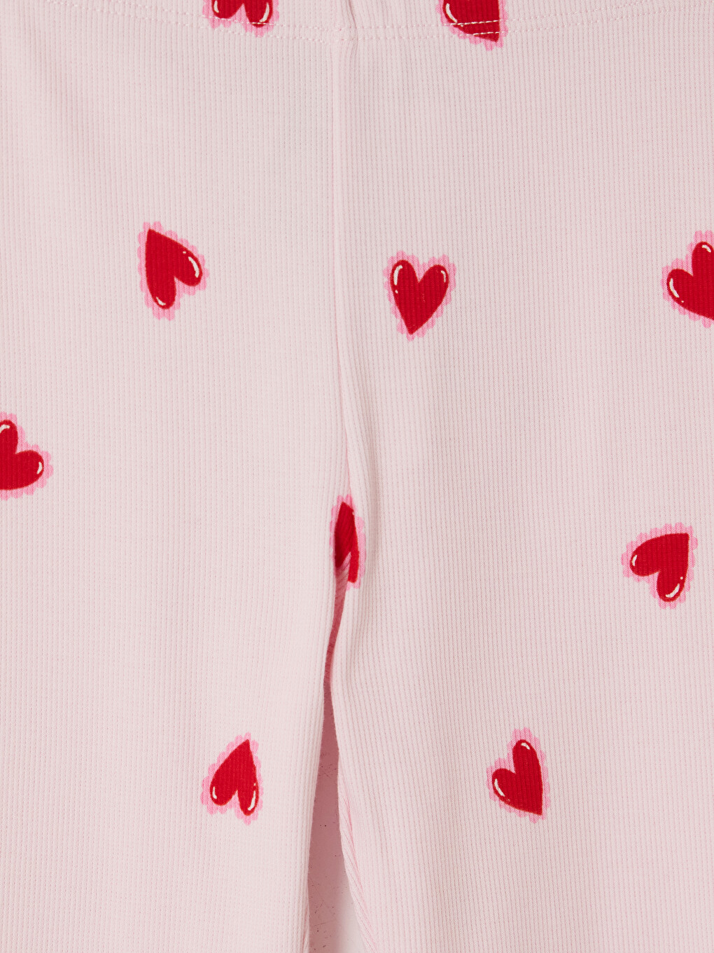 Herzbestickte Mädchen Schlag-pyjama-hose-1