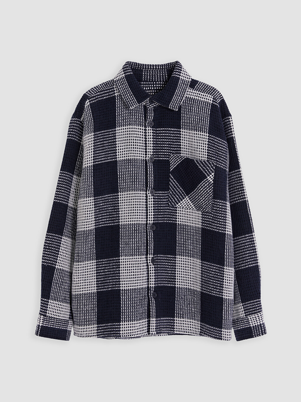 Boy Navy Overshirt