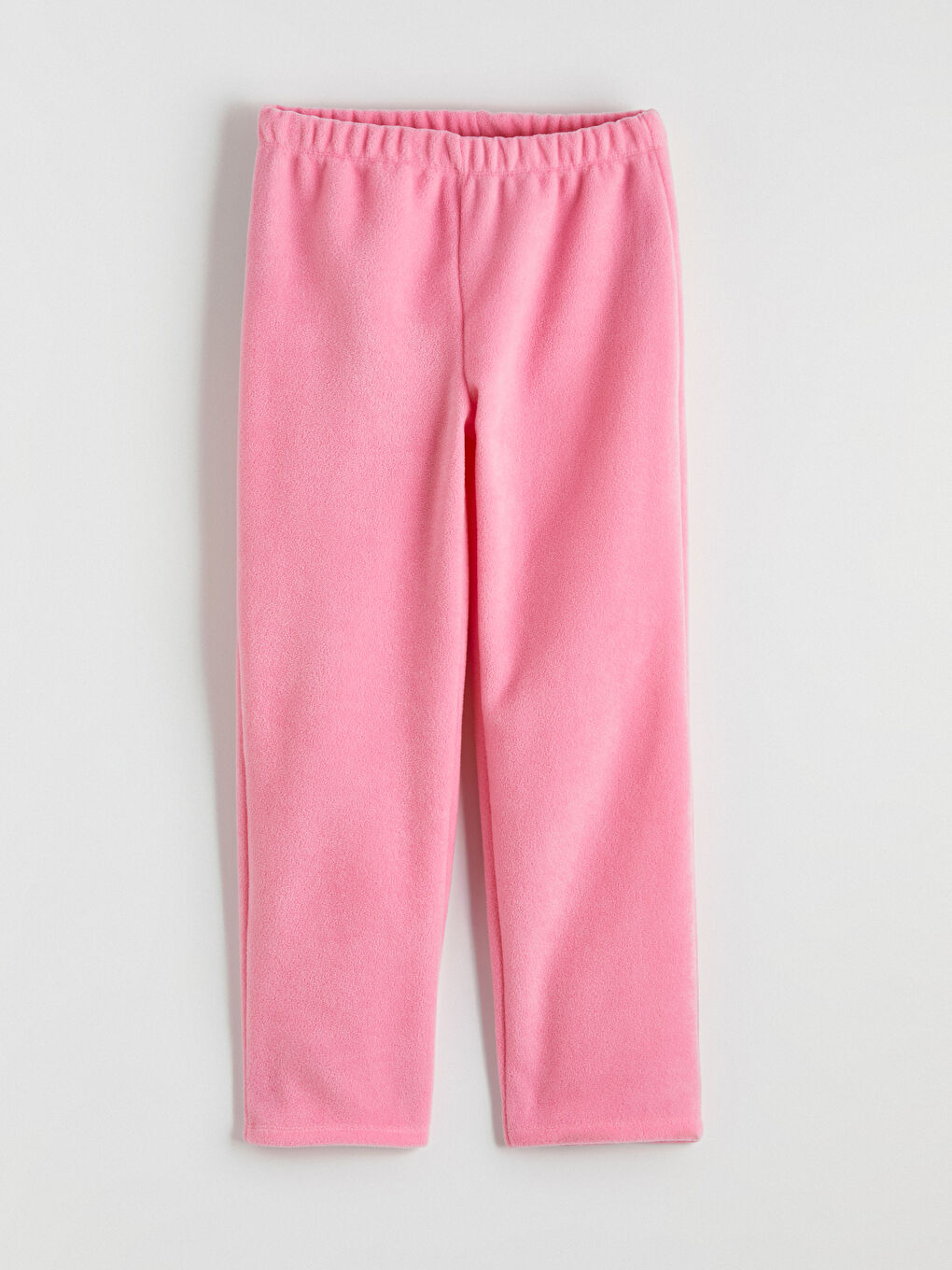 Pembe Ayı Nakışlı Kız Çocuk Polar Pijama Takım-4