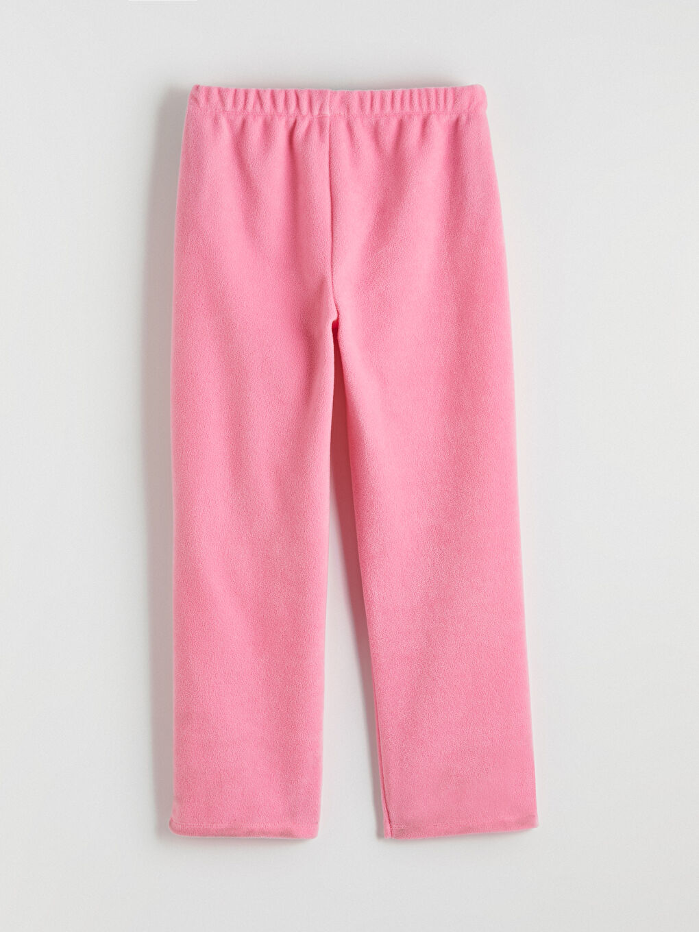 Pembe Ayı Nakışlı Kız Çocuk Polar Pijama Takım-6