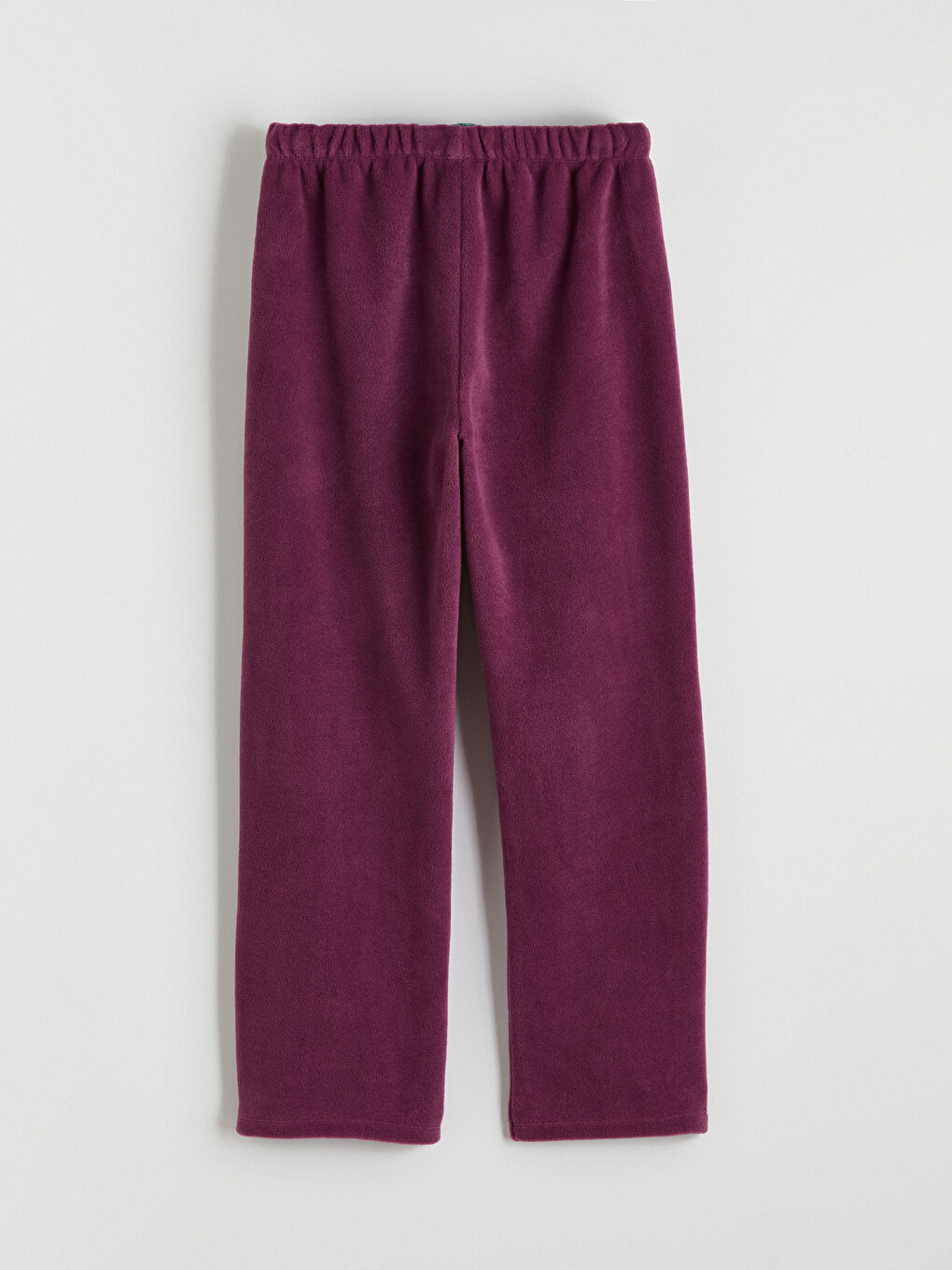 Mor Ayı Nakışlı Kız Çocuk Polar Pijama Takım-6