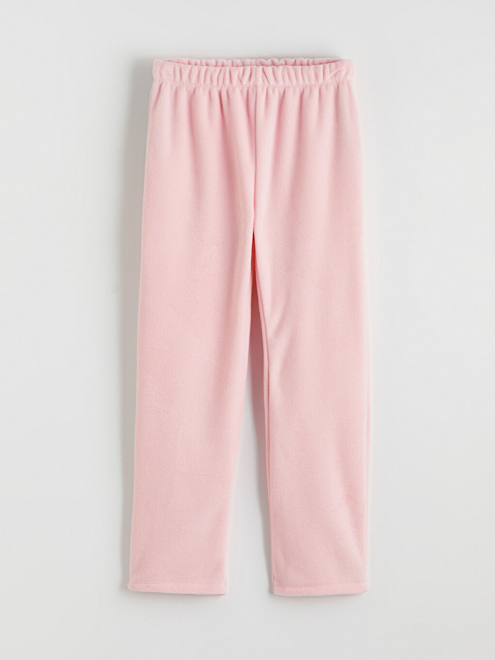 Pembe Ayı Nakışlı Kız Çocuk Polar Pijama Takım-4