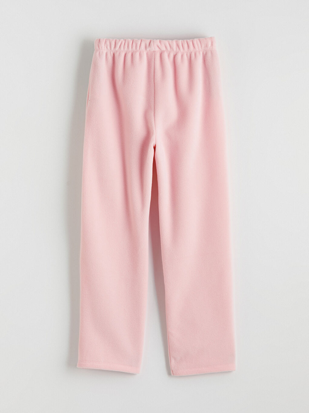 Pembe Ayı Nakışlı Kız Çocuk Polar Pijama Takım-6
