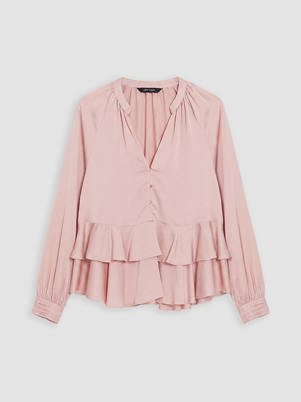 Woman Pink Blouse-4