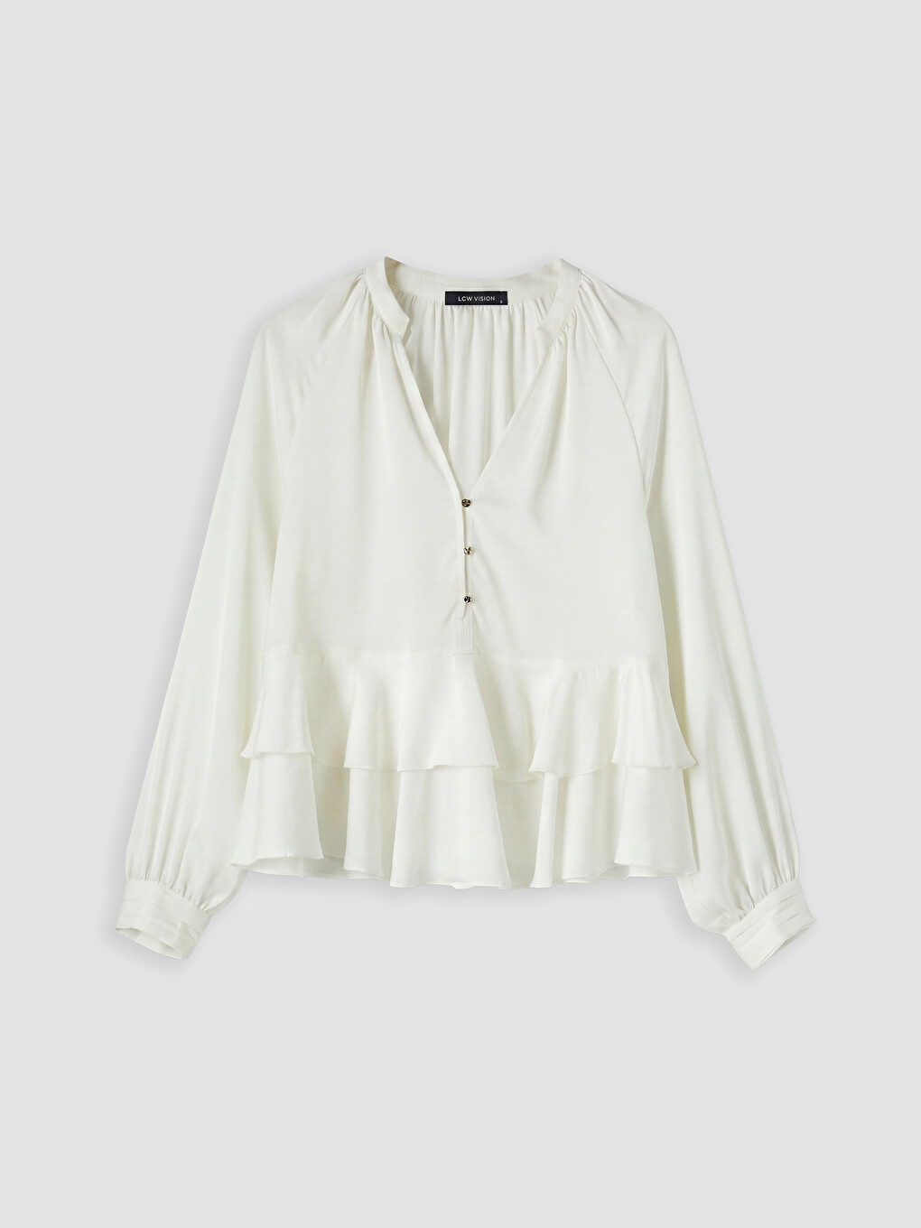 Woman Ecru Blouse-4