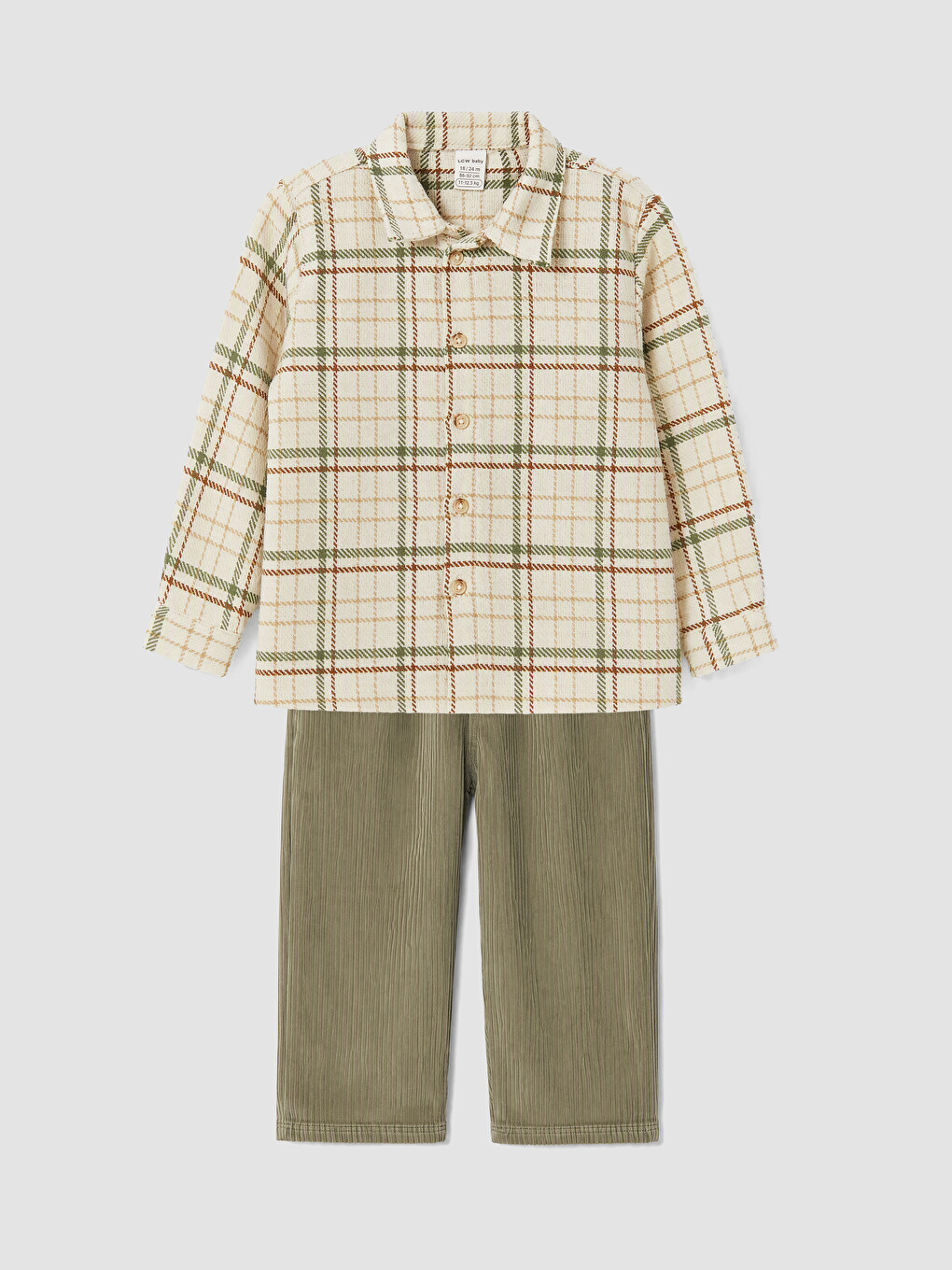 Baby Boy Beige Set