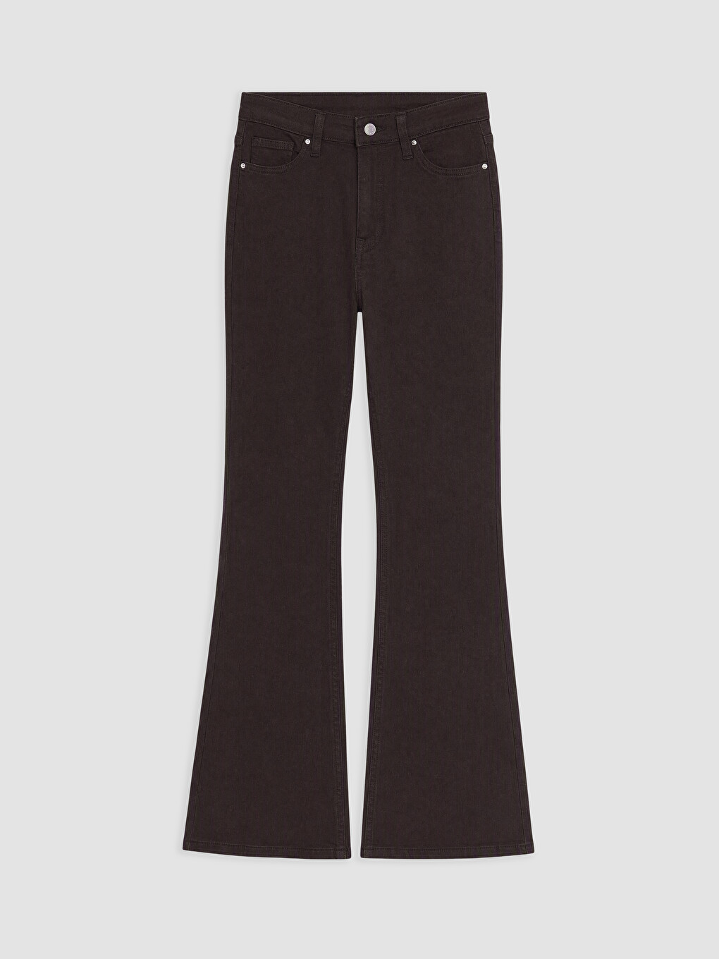 High Waisted Flare Women's Jeans-4