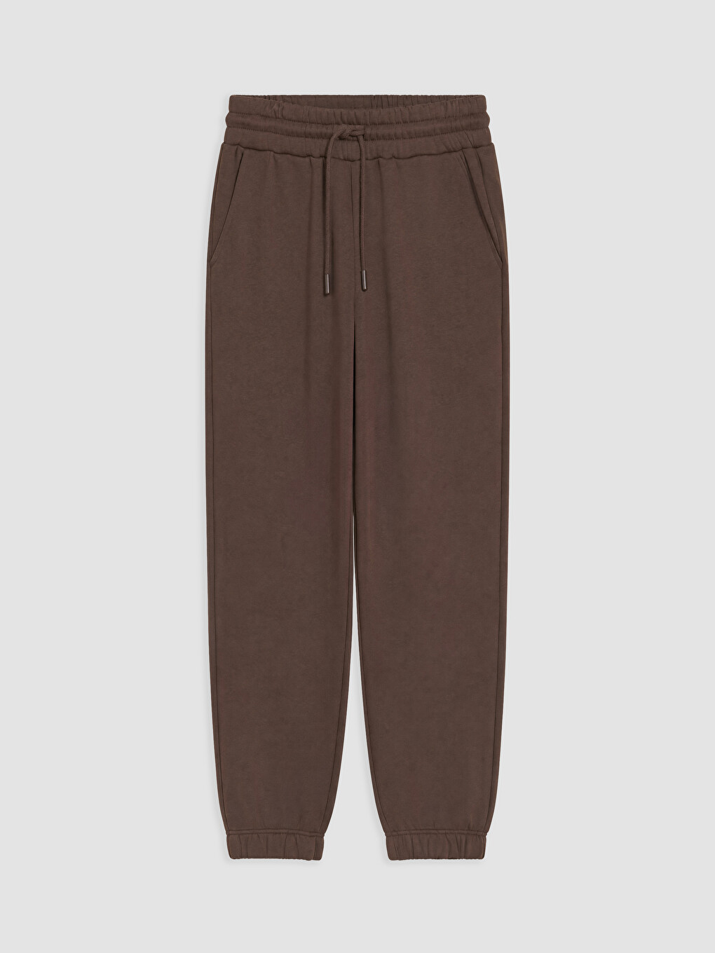 Elastic Waist Women's Thick Jogger Sweatpants-4