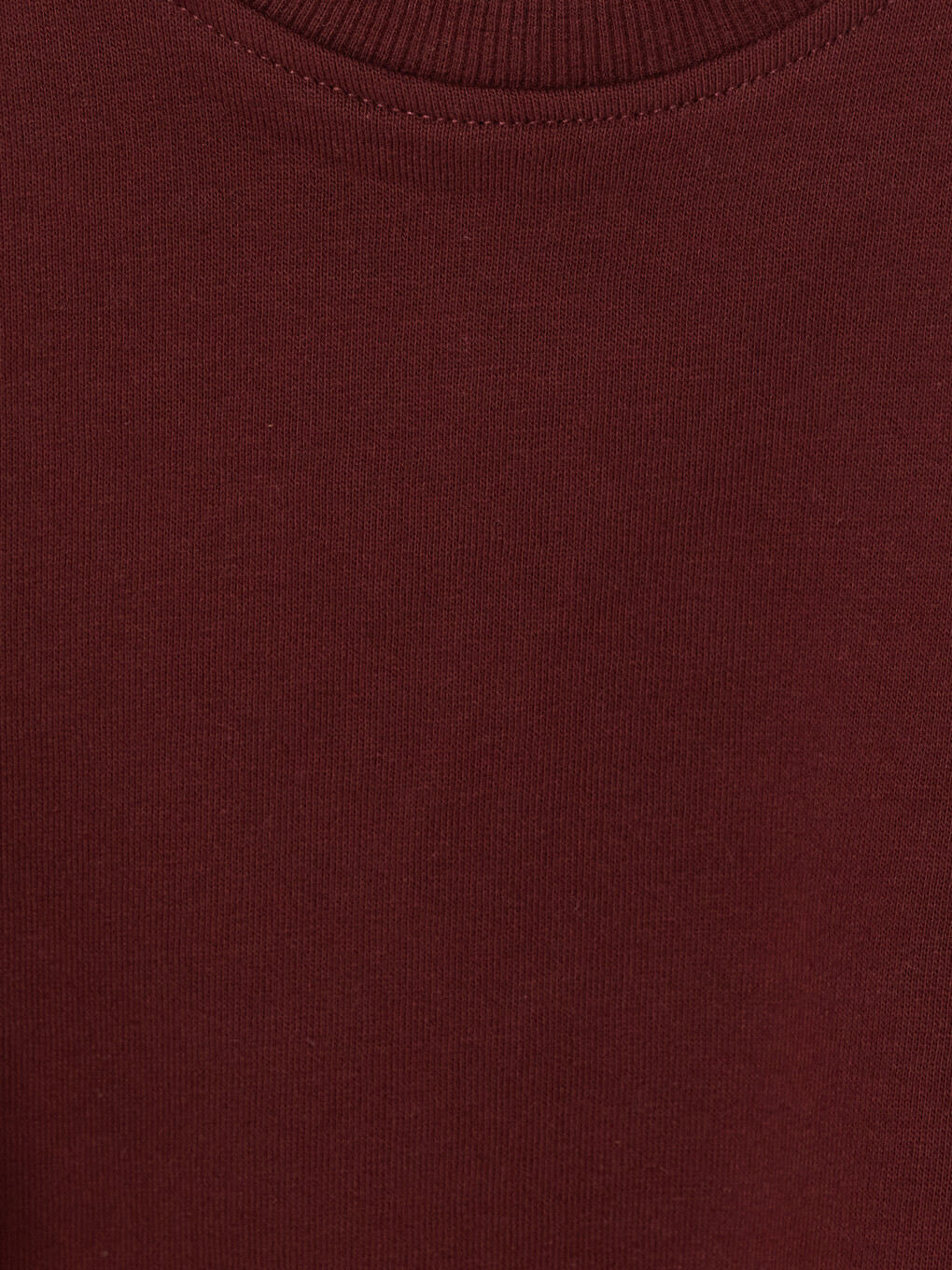 Bordo Erkek Çocuk Kalın Sweatshirt-2