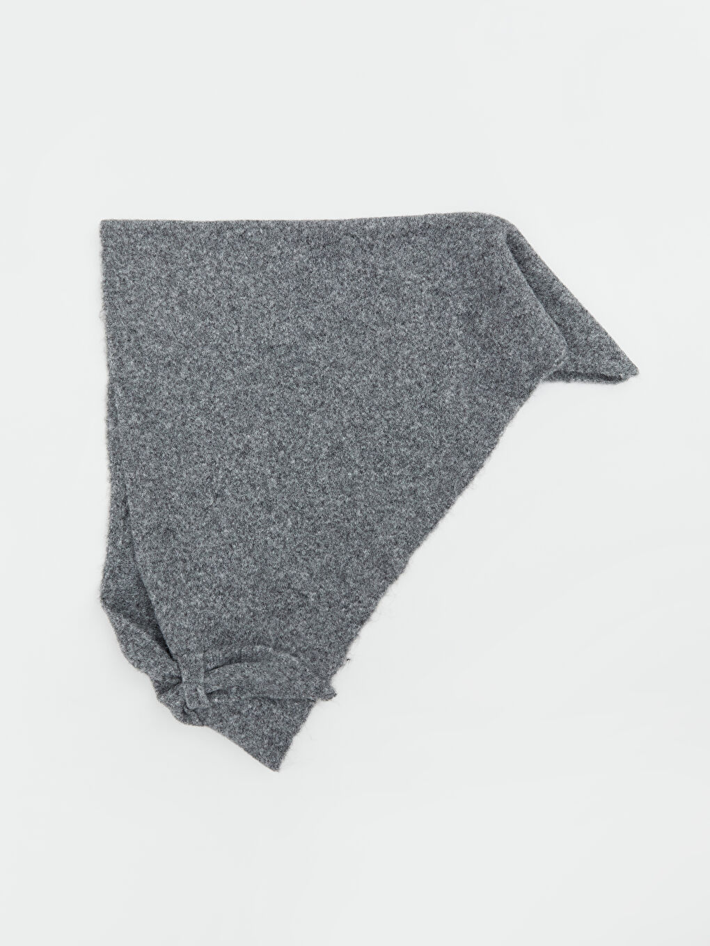 Antrasit Kadın Triko Bandana-1