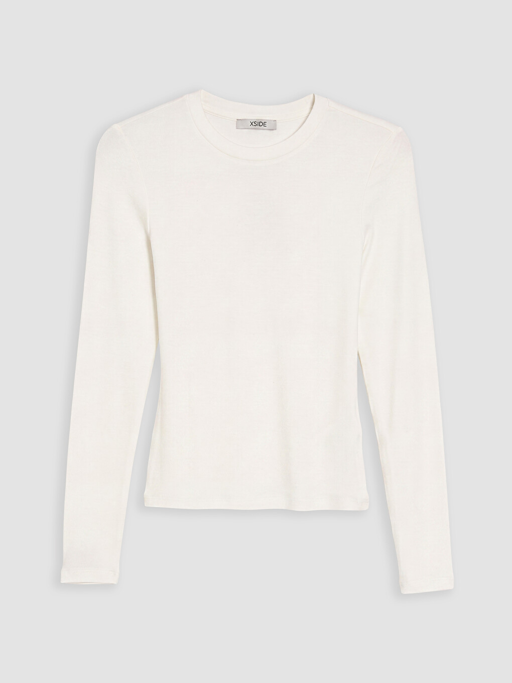 Rundhalsausschnitt Damen Body-4