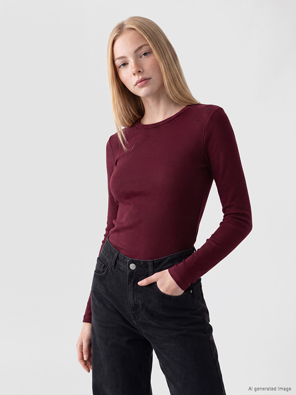 Crew Neck Women's Body