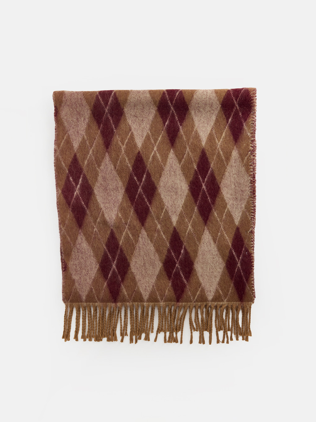 Argyle Patterned Women's Scarf-1