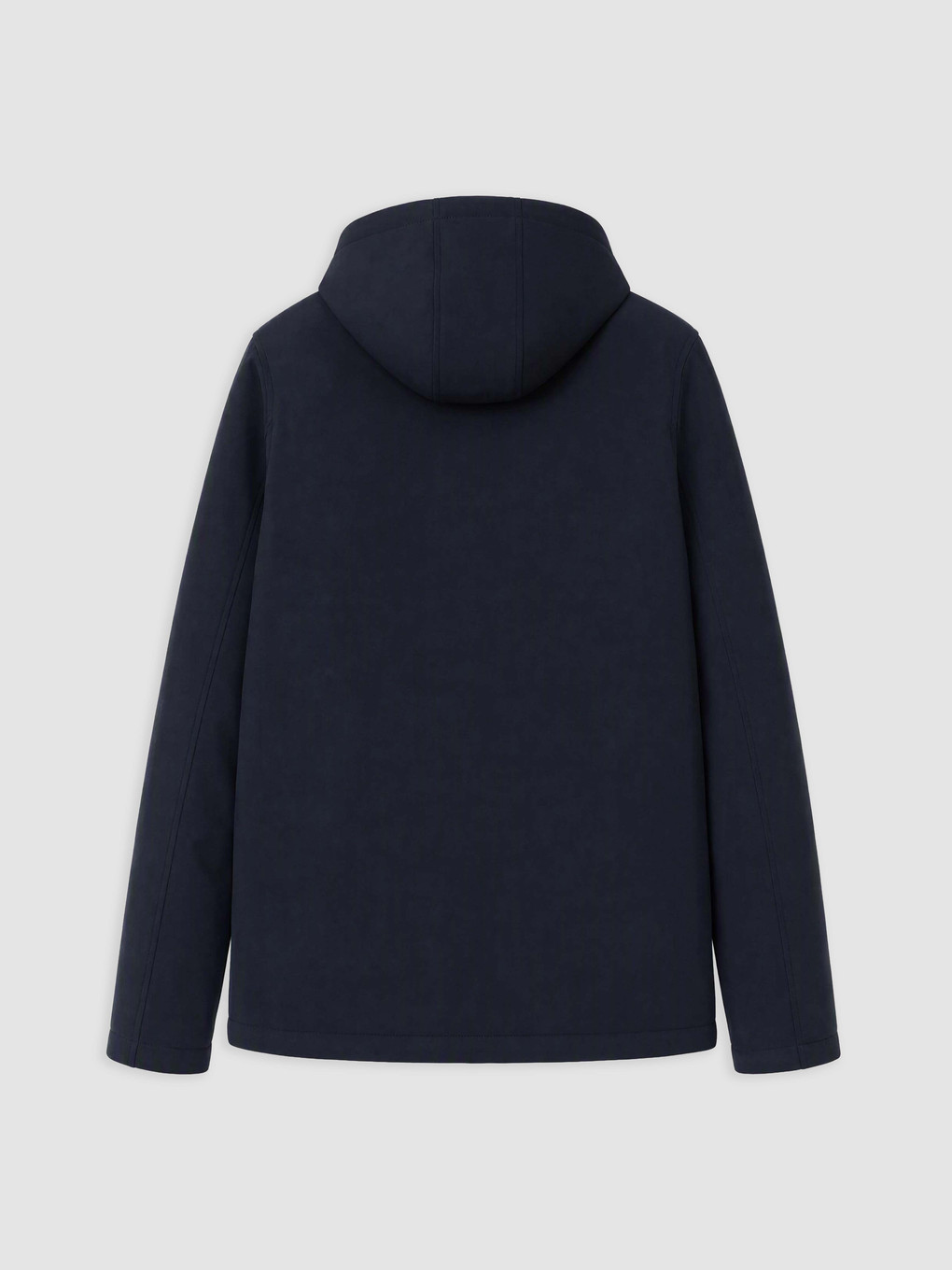 Lacivert Regular Fit Kapüşonlu Erkek Mont-4