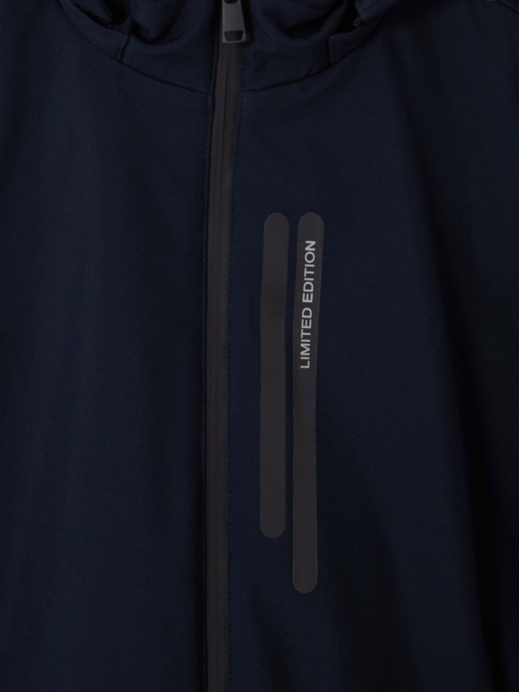 Lacivert Regular Fit Kapüşonlu Erkek Mont-5