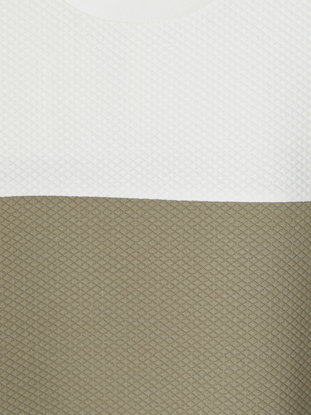 Crew Neck Color Block Men's Sweatshirt-1