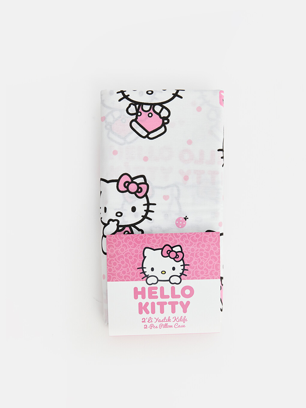Karışık Hello Kitty Baskılı Yastık Kılıfı 2'li 50x70 Cm-1