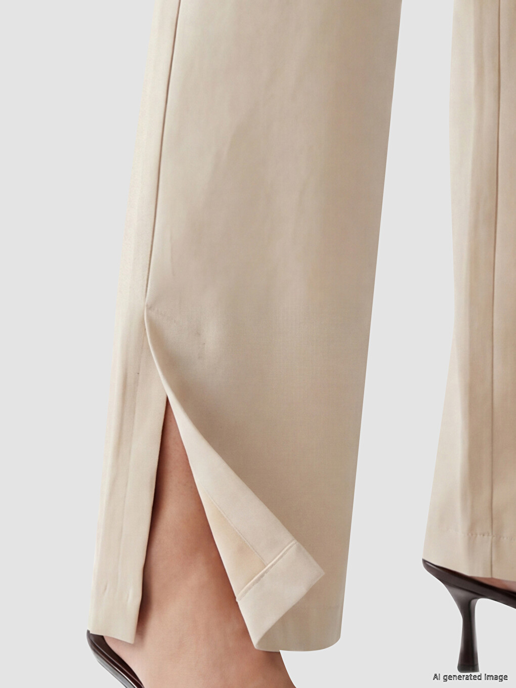 Regular Fit Women's Trousers-2