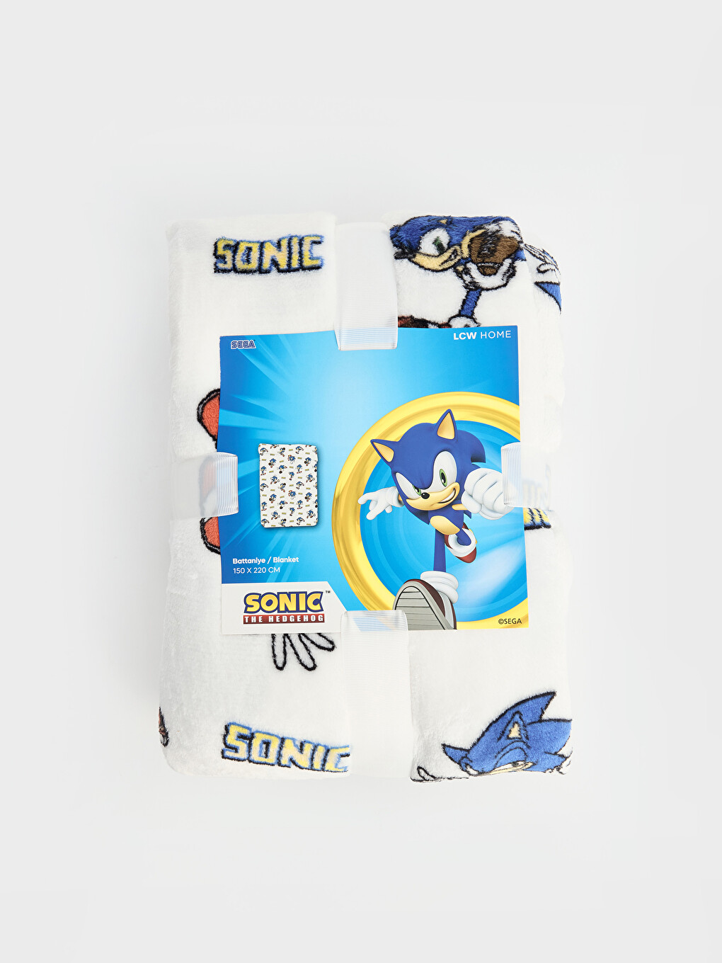 Sonic Baskılı Erkek Çocuk Battaniye 150x200 Cm-2