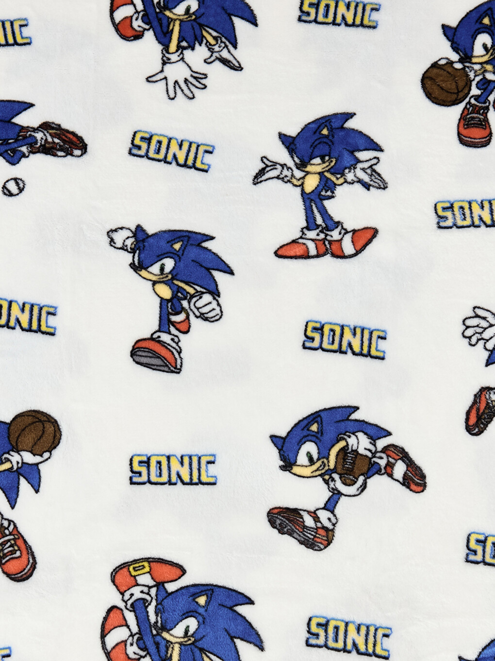 Sonic Baskılı Erkek Çocuk Battaniye 150x200 Cm-4