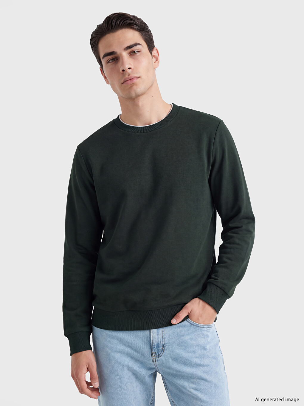 Crew Neck Men's Sweatshirt