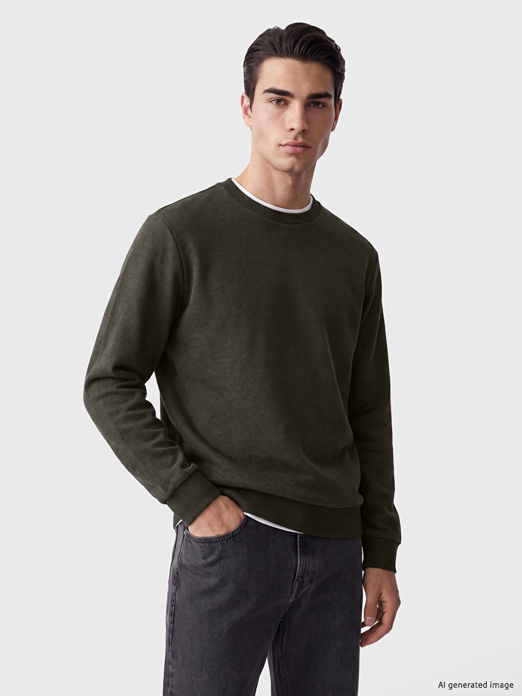 Crew Neck Men's Sweatshirt