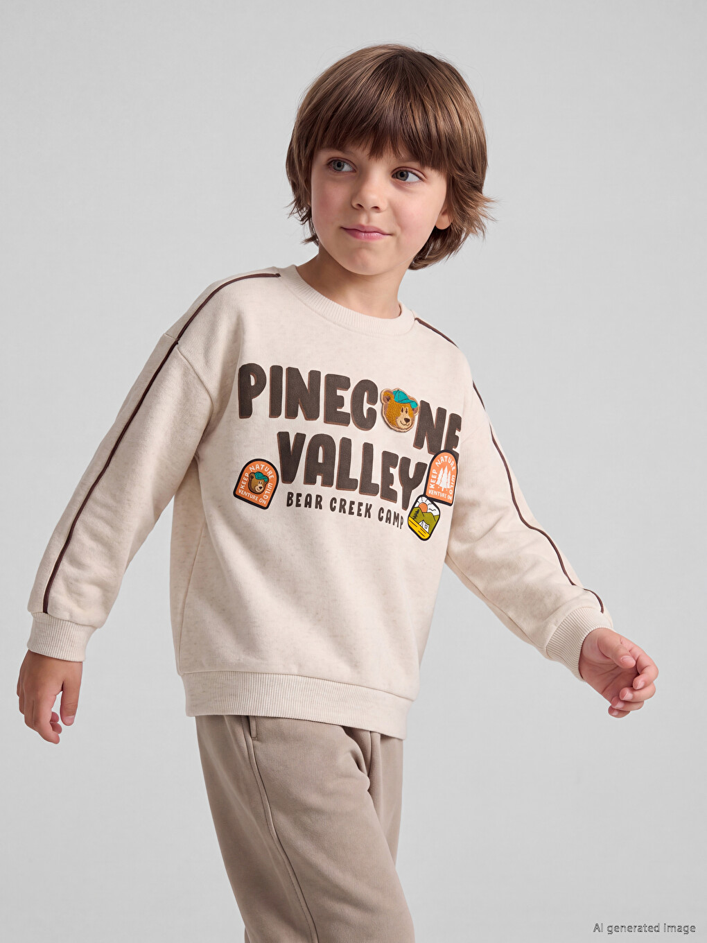 Printed Boys' Sweatshirt