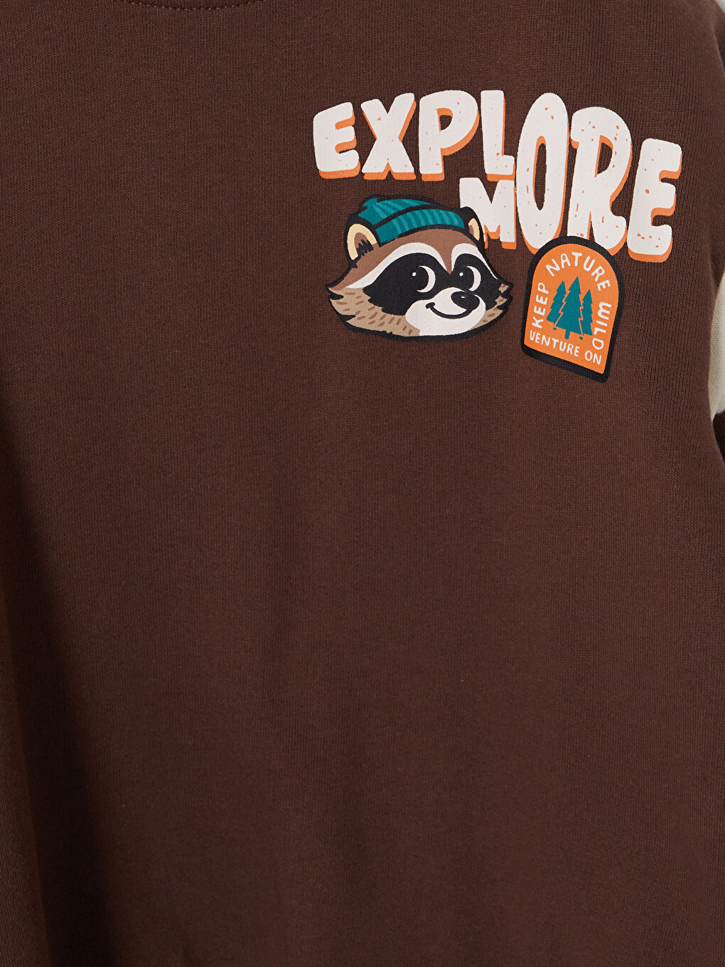 Boy Brown Sweatshirt-1