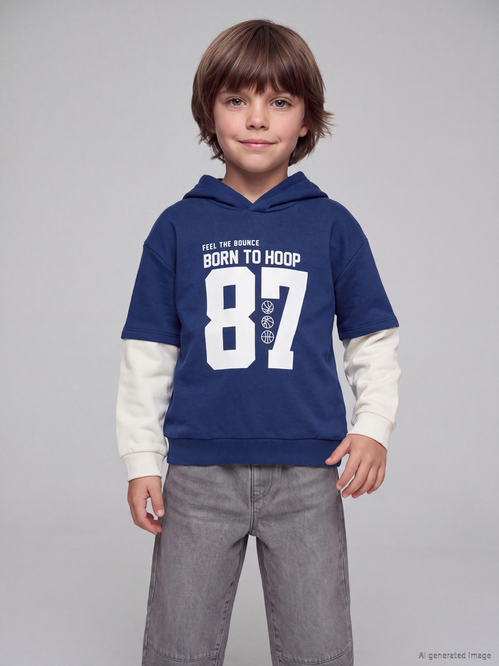 Bluza sportive e trashë për djem