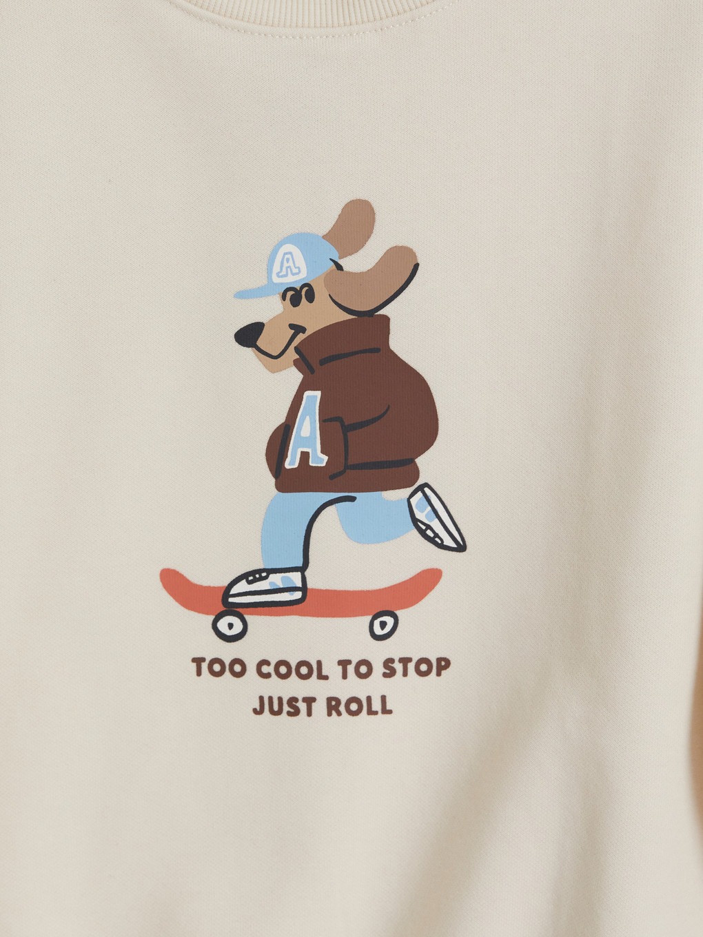 Printed Boys' Thick Sweatshirt-2