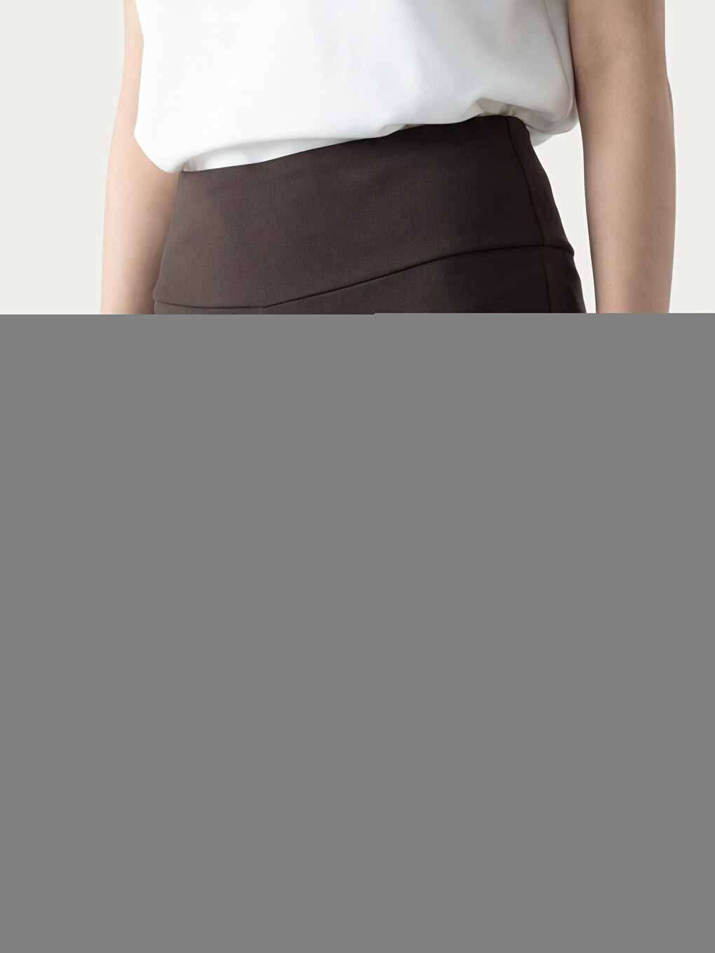 Woman Brown Leggings-2