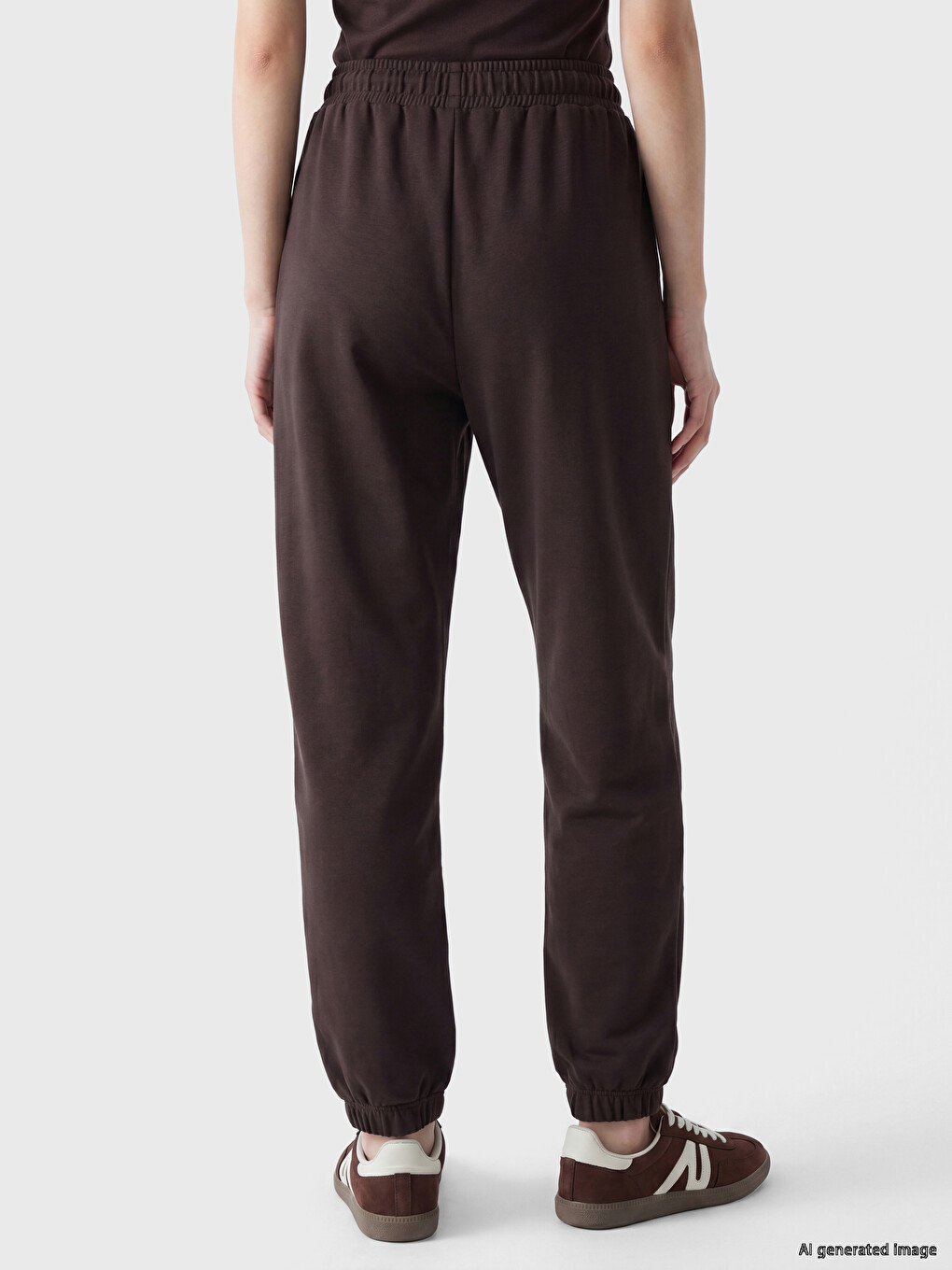Elastic Waist Women's Jogger Pyjamas Bottom-3