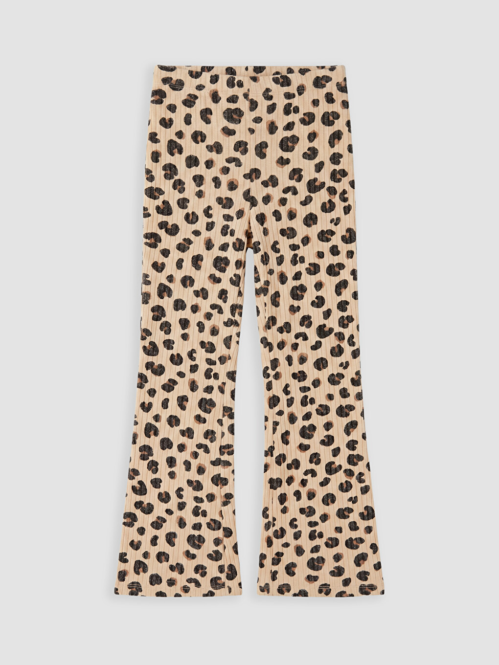Patterned Girls' Sweatshirt And Pants Set-4