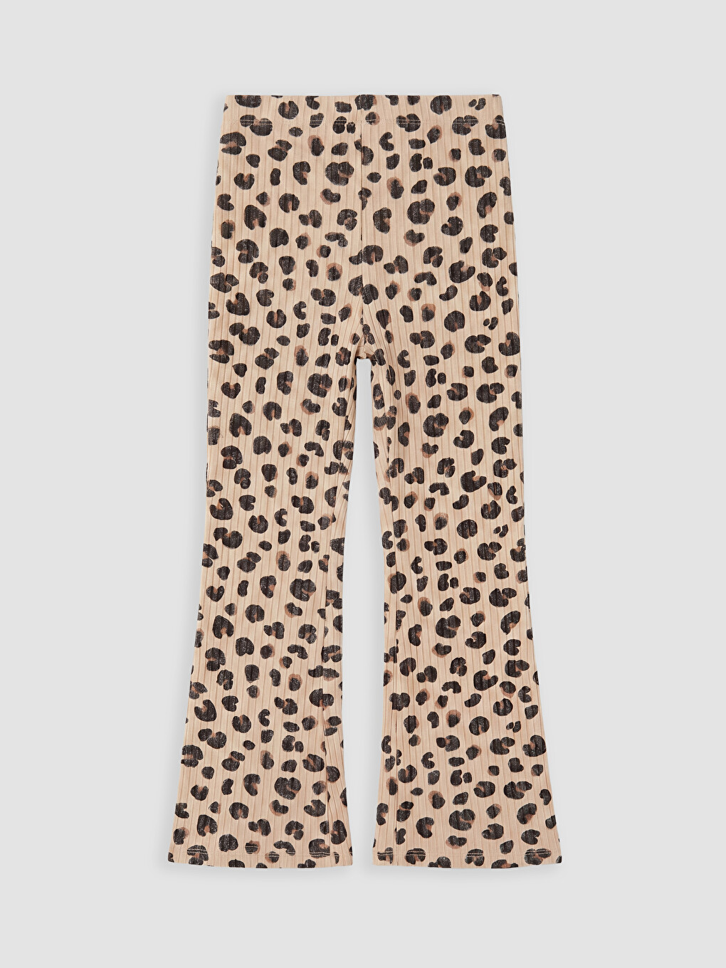 Patterned Girls' Sweatshirt And Pants Set-5