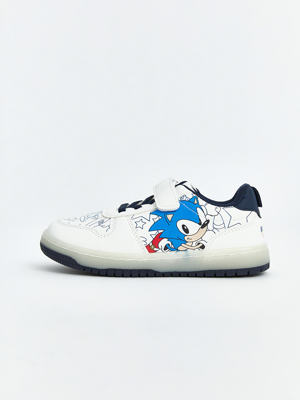 Boy White Sneakers-1