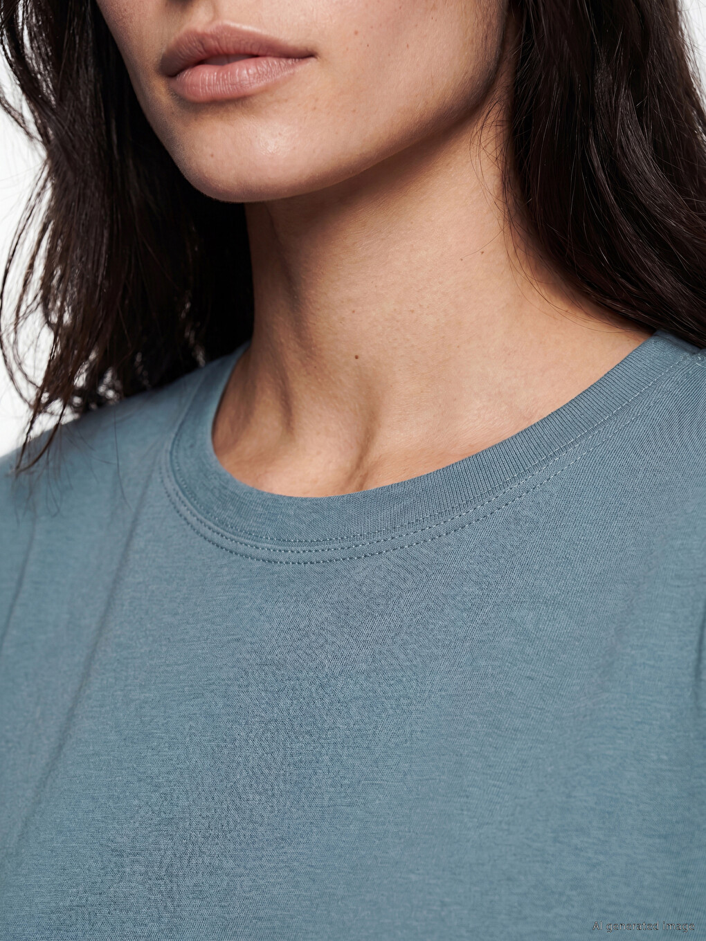 Woman Indigo T-shirt-2