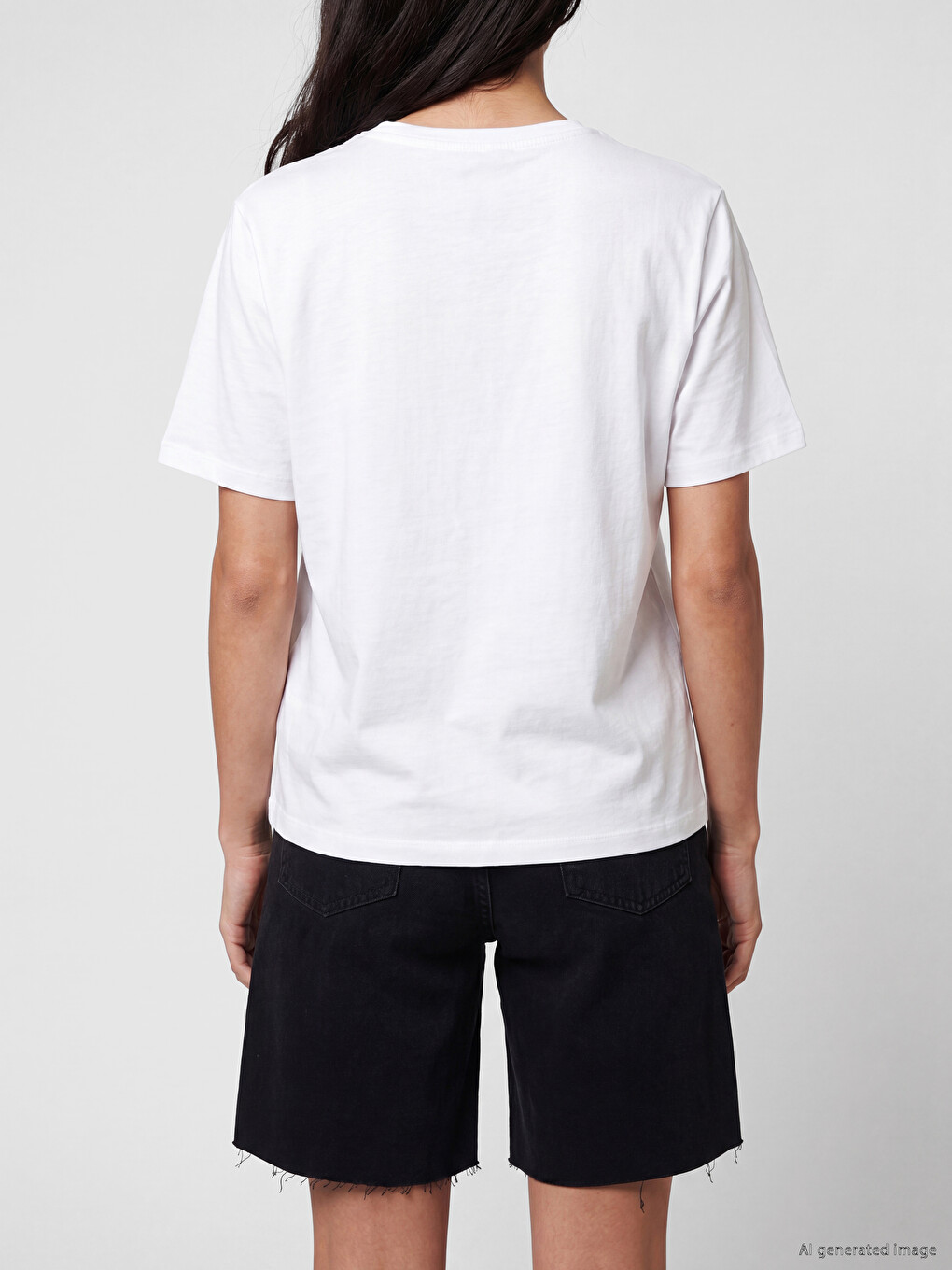 Crew Neck Women's T-shirt-3