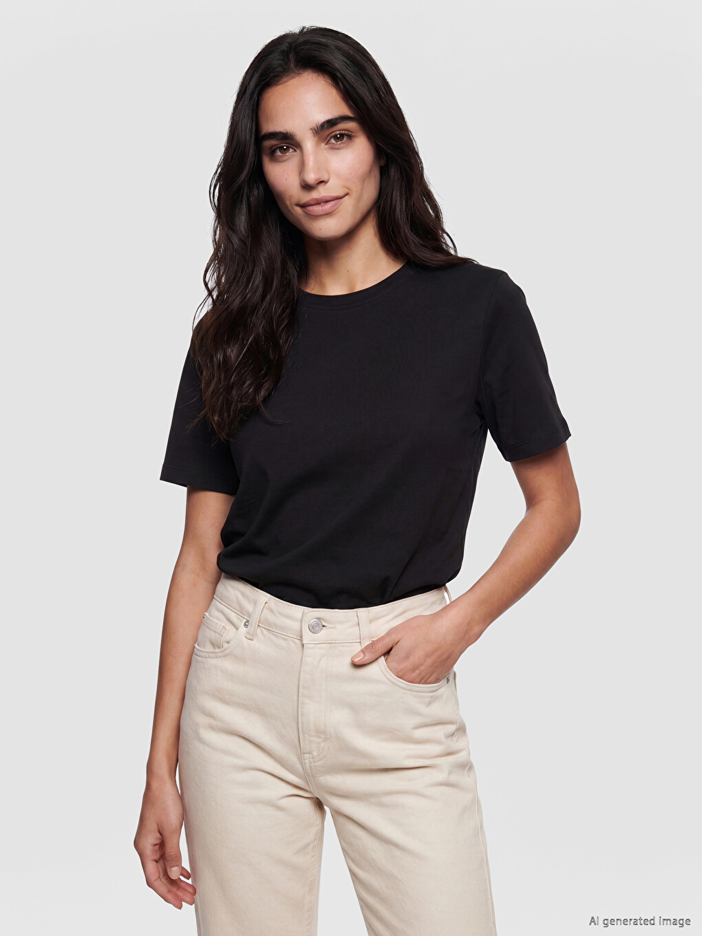 Woman Grey T-shirt