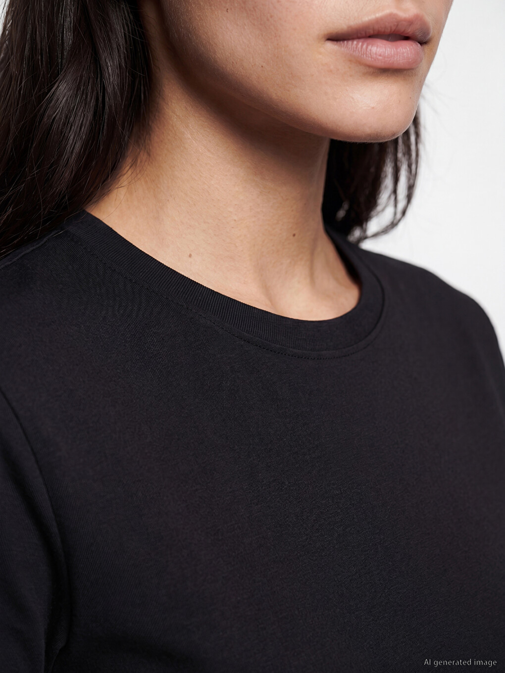 Woman Grey T-shirt-2